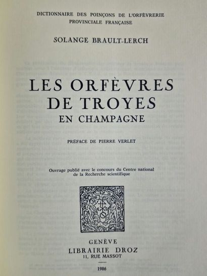 6 BOOKS ON GOLDSMITHING IN STRASBOURG AND...