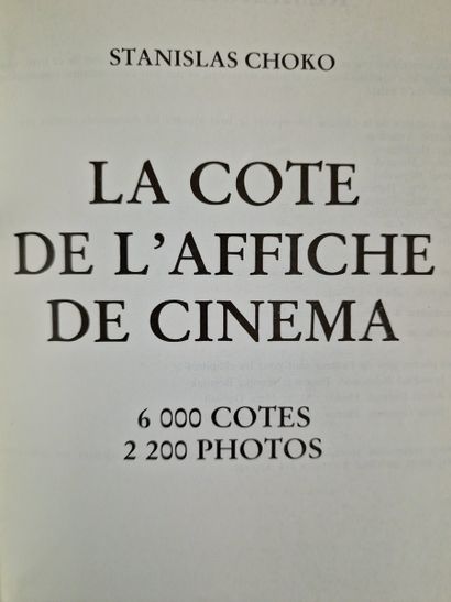 13 BOOKS ON THE CINEMA POSTER : 
- 100 ANS...