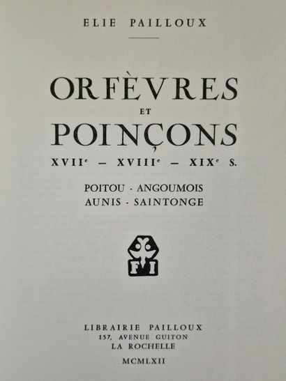 ORFEVRES AND POINCONS XVIIth XVIIIth XIXth...