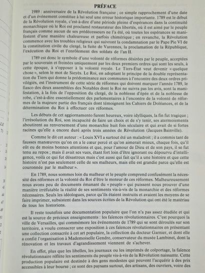 7 WORKS ON THE FAIENCE OF NEVERS AND PATRIOTIC...