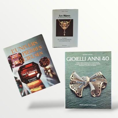 3 OUVRAGES SUR LES BIJOUX ET PIERRES PRECIEUSES...