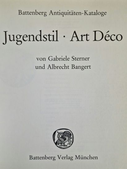 8 OUVRAGES SUR LE JUGENDSTIL ET L’ART DECO...