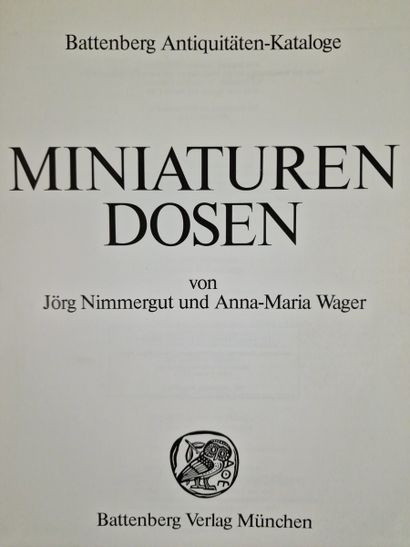 2 BOOKS ON MINIATURES:
- COLLECTIONG MINIATURES...