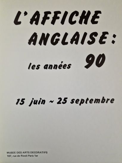 5 BOOKS ON INTERNATIONAL POSTERS : 
- L'AFFICHE...