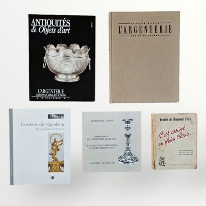 5 BOOKS ON SILVER AND THE ART MARKET :
-...