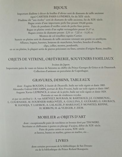 17 CATALOGS OF PUBLIC AUCTIONS :
- CHRISTOPHER...