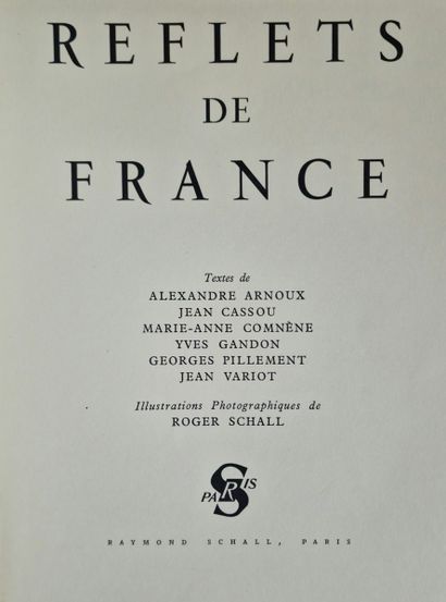 SIX WORKS :
- REFLETS DE France, (Coll.),...