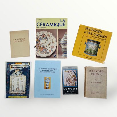 7 BOOKS ON CERAMICS :
- LA CERAMIQUE EUROPEENNE,...