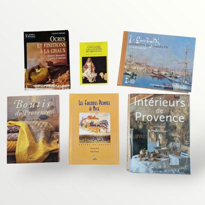 6 OUVRAGES SUR LES ARTS EN PROVENCE ET A...
