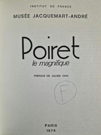 5 BOOKS AND EXHIBITION CATALOGS: 
- LA VIGNE...