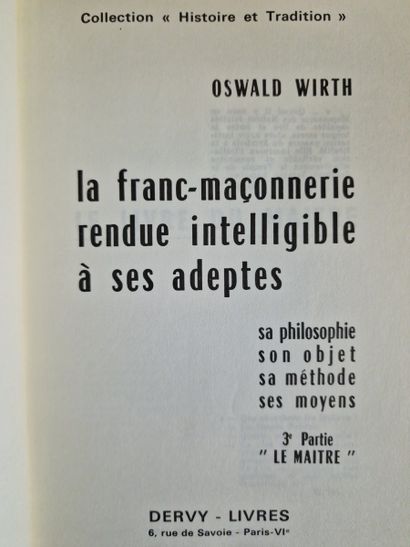 12 BOOKS ON FREEMASONRY : 
- LA FRANC-MACONNERIE...