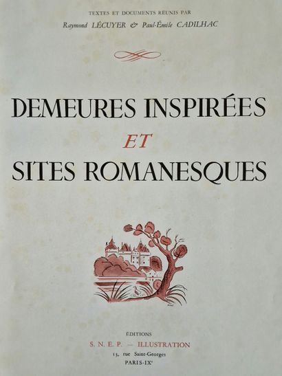4 OUVRAGES SUR LES DECORS ET ORNEMENTS D'INTERIEURS...