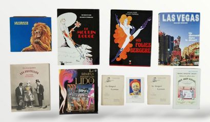 10 BOOKS ON THE PERFORMING ARTS : 
- LE FABULEUX...