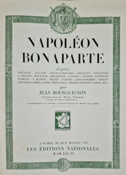 NAPOLEON BONAPARTE, (BOURGUIGNON, Jean),...