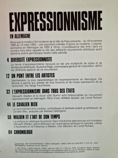 2 BOOKS ON EXPRESSIONISM IN GERMANY: 
- FRANTZ...