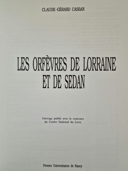 6 BOOKS ON GOLDSMITHING IN STRASBOURG AND...