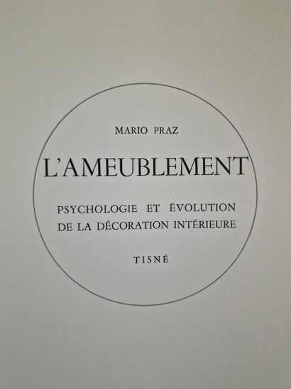 4 OUVRAGES AUTOUR DE L’ART :
- L’AMEUBLEMENT...