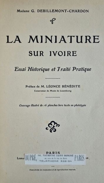 6 WORKS ON THE MINIATURE : 
- LA MINIATURE...