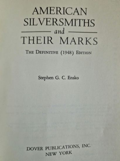 4 OUVRAGES SUR L'ORFEVRERIE :
- THE BOOK...