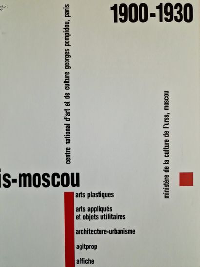 PARIS-MOSCOW 1900-1930, Exhibition catalog,...