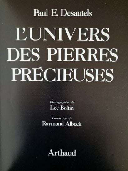 3 OUVRAGES SUR LES BIJOUX ET PIERRES PRECIEUSES...