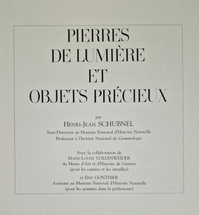 7 OUVRAGES DE GEMMOLOGIE ET SUR LES PERLES...