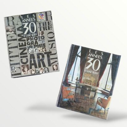 LES ANNEES 30, (BONY, D’Anne), 2 volumes,...