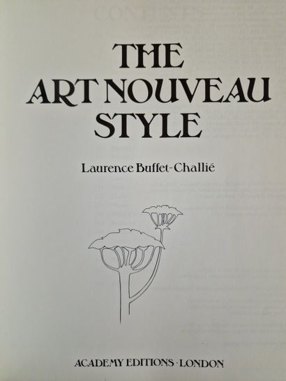 5 OUVRAGES SUR L’ART NOUVEAU :
- JOURNAL...