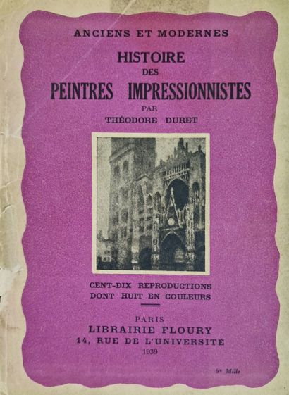 7 BOOKS ON FRENCH PAINTING OF THE 19TH CENTURY...