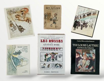 6 WORKS ON THE WORK OF TOULOUSE-LAUTREC AND...
