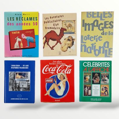 6 BOOKS ON POSTERS AND ADVERTISING: 
- 35...