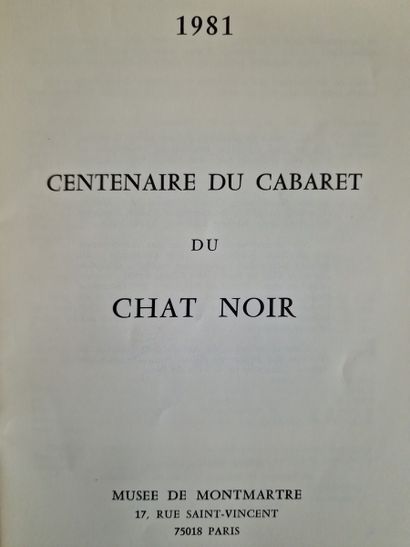 4 BOOKS ON THE POSTER AROUND 1900 : 
- CENT...