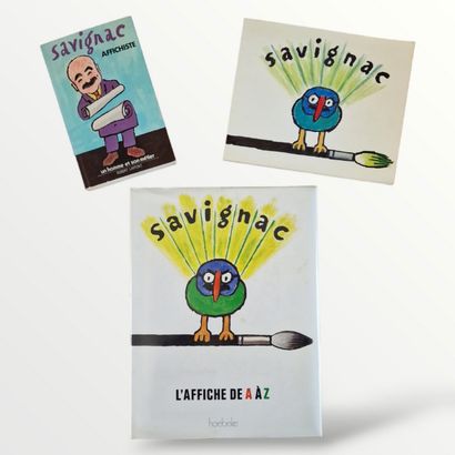 3 BOOKS ON SAVIGNAC : 
- SAVIGNAC L'affiche...