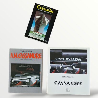 3 BOOKS ON CASSANDRE : 
- A.M. CASSANDRE...