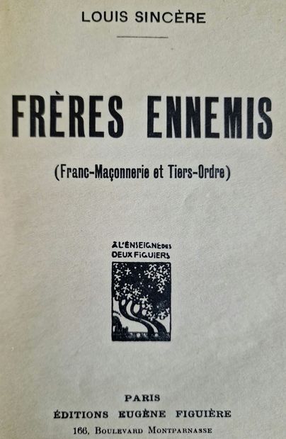 LES DEMEURES PHILOSOPHALES, (FULCANELLI),...