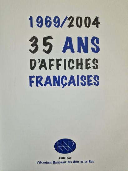 6 BOOKS ON POSTERS AND ADVERTISING: 
- 35...
