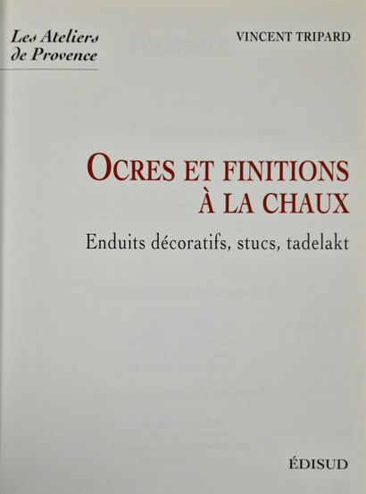 6 OUVRAGES SUR LES ARTS EN PROVENCE ET A...