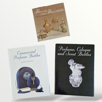 3 BOOKS ON PERFUME BOTTLES:
- PERFUME, COLOGNE...
