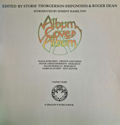 5 WORKS:
- COVER ALBUM, The Book of Record...
