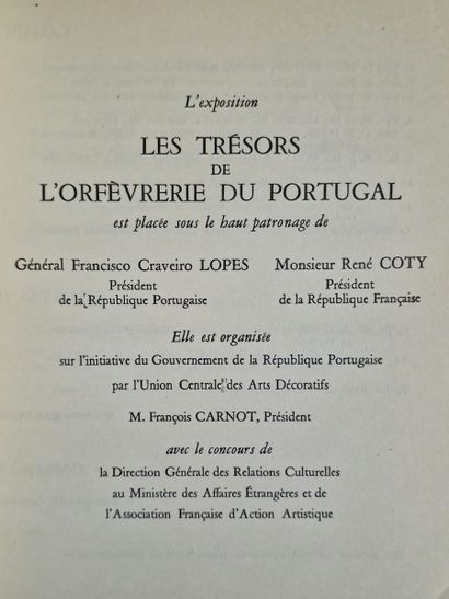 DEUX OUVRAGES SUR L’ORFEVRERIE PORTUGAISE...