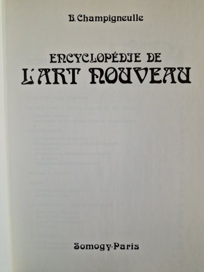 5 OUVRAGES SUR L’ART NOUVEAU :
- JOURNAL...