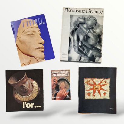 5 WORKS OF ARCHAEOLOGY AND EGYPTOLOGY : 
-...