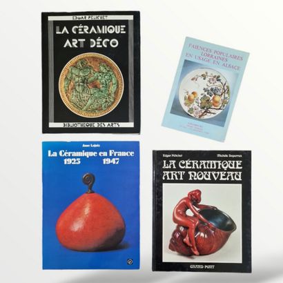 3 WORKS ON CERAMICS IN THE XXth CENTURY:
-...