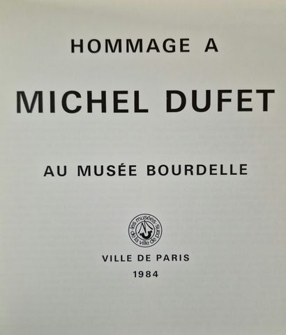MICHEL DUFET - Architecte décorateur, (CAMARD,...