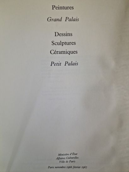 7 WORKS ON ARTISTS OF THE EARLY XXth CENTURY:...