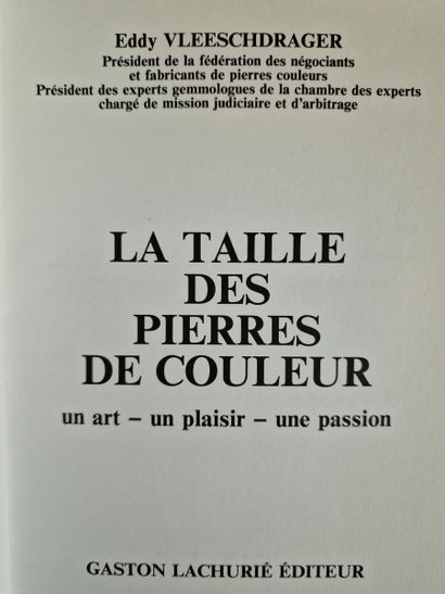7 OUVRAGES DE GEMMOLOGIE :
- GUIDE DES PIERRES...