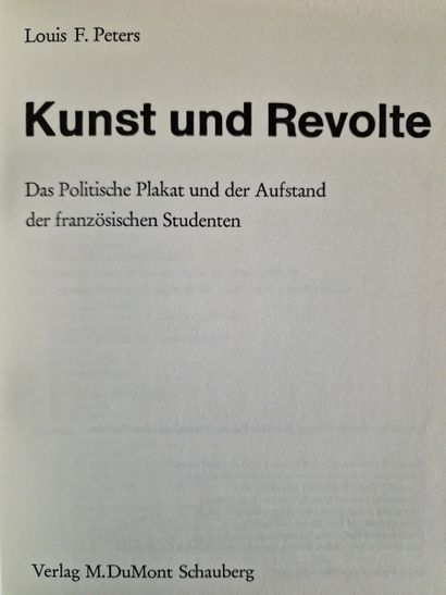 6 BOOKS ON MAY 68 : 
- LA FRANCE DE 68, (DELALE,...