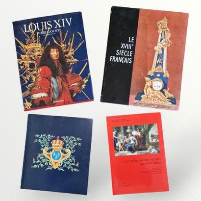 4 OUVRAGES SUR L’ART ET L’HISTOIRE DES XVIIE...