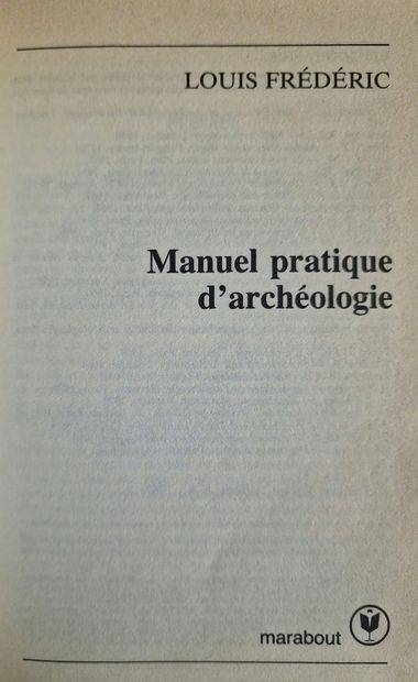 5 WORKS OF ARCHAEOLOGY AND EGYPTOLOGY : 
-...