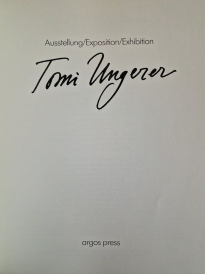 2 BOOKS ON TOMI UNGERER : 
- THE POSTER ART...